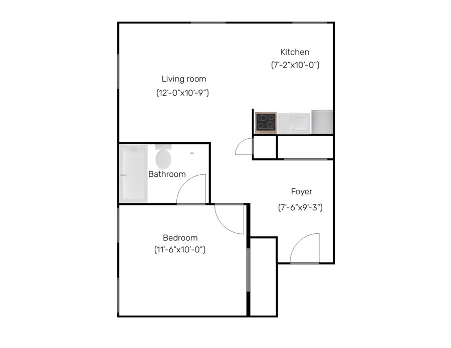 Goddard-One-Bedroom-Floor-Plan(Enlarged)